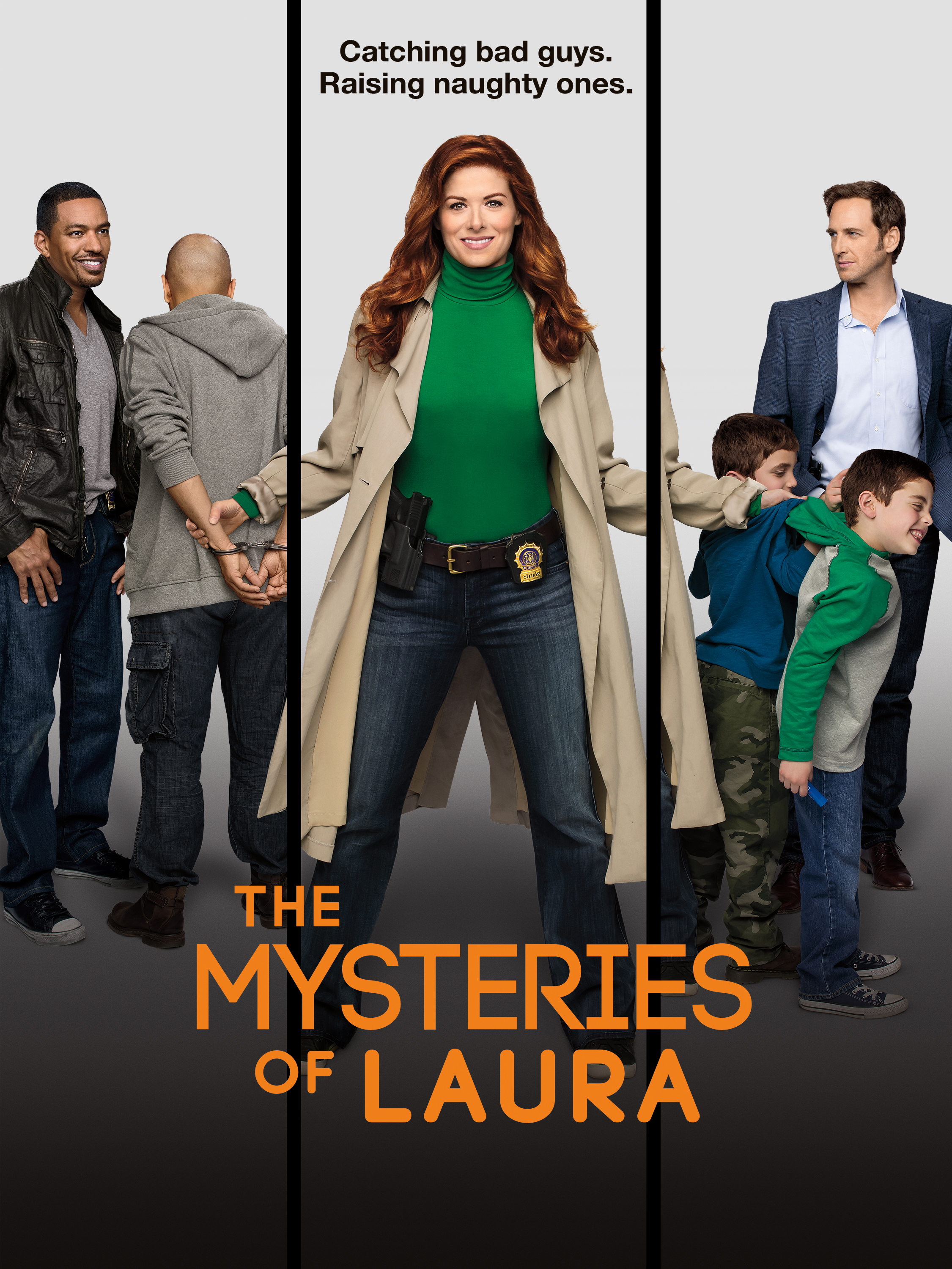 Debra Messing, Laz Alonso and Josh Lucas in The Mysteries of Laura (2014)