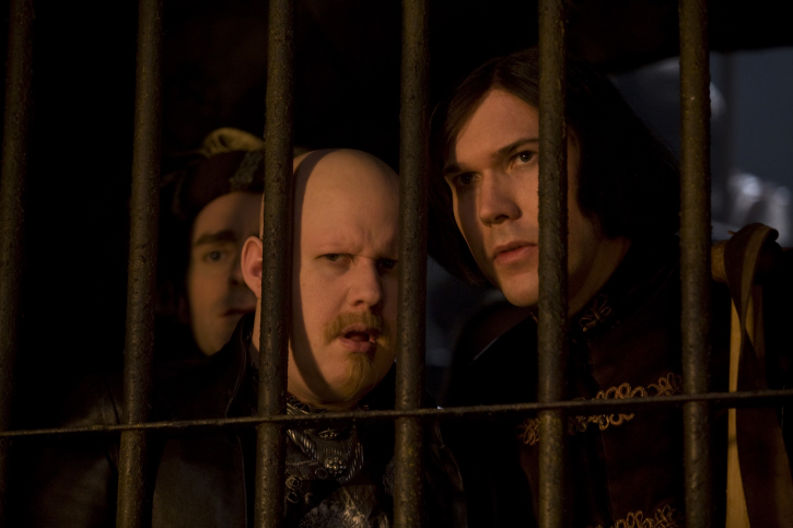 Still of Matt Lucas and Alex Macqueen in Kröd Mändoon and the Flaming Sword of Fire (2009)