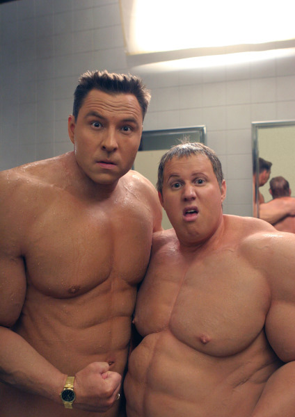 Still of Matt Lucas and David Walliams in Little Britain USA (2008)