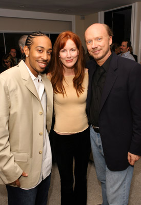 Paul Haggis, Ludacris and Kathleen York at event of Crash (2004)