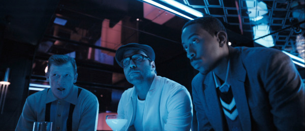 Still of Jeremy Piven, Ludacris and Geoff Bell in RocknRolla (2008)