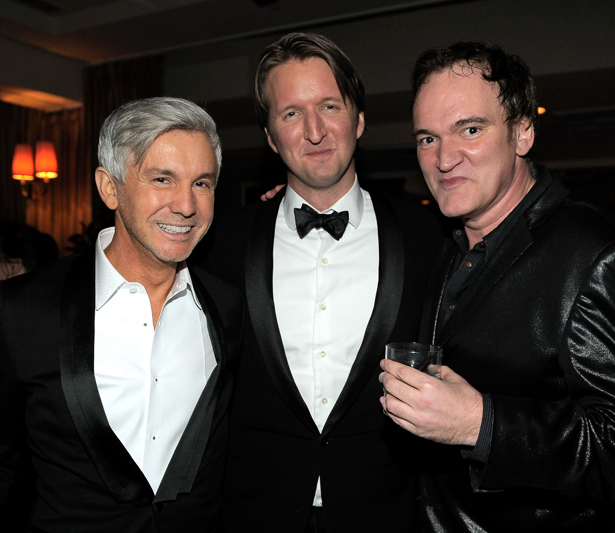 Quentin Tarantino, Tom Hooper and Baz Luhrmann