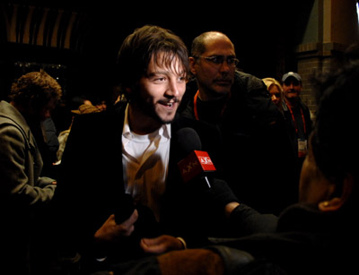 Diego Luna at event of El búfalo de la noche (2007)