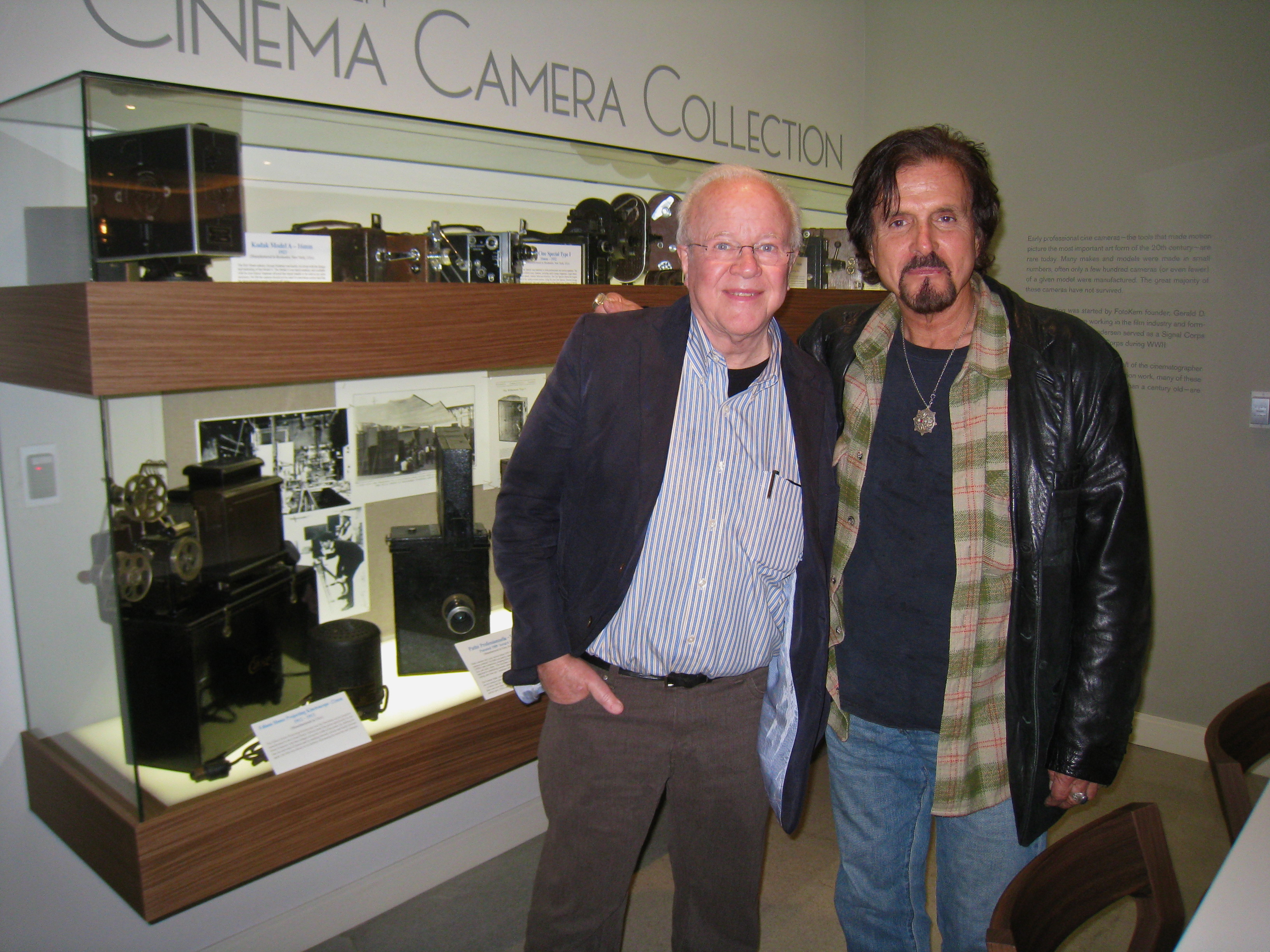 Francesco here with Douglas Trumbull's screening of his new cutting edge film technology high intensity 3D called 