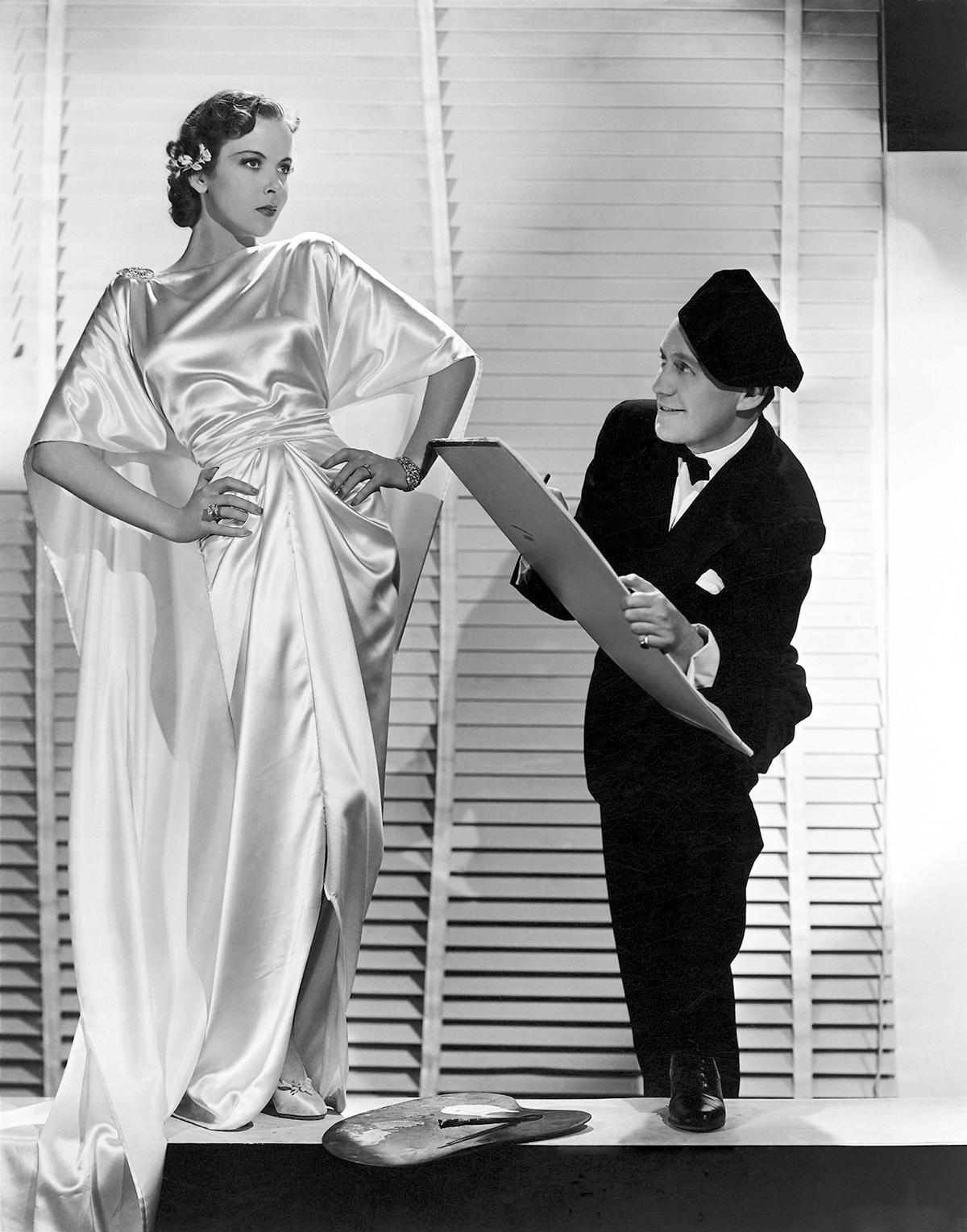 Still of Jack Benny and Ida Lupino in Artists & Models (1937)