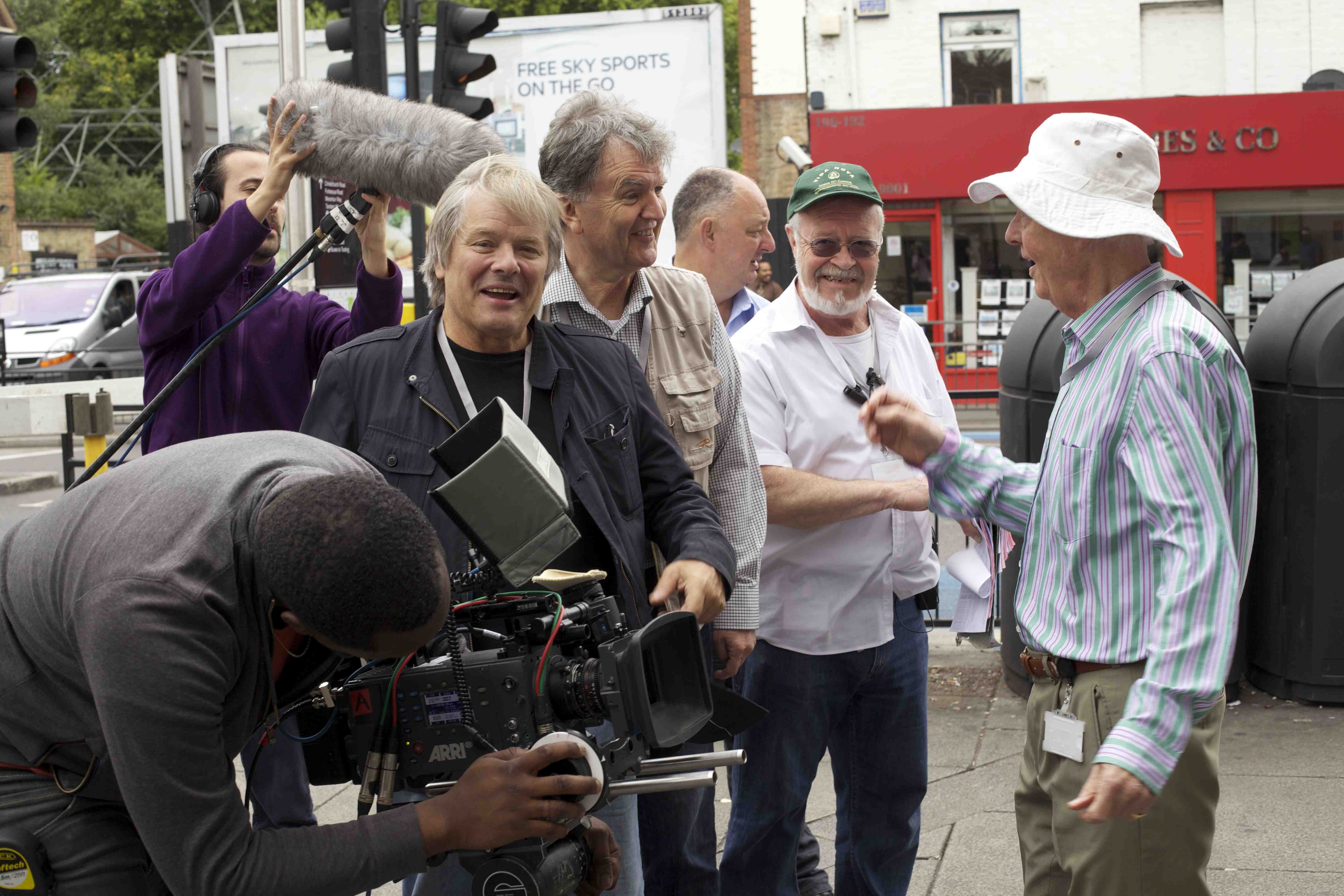 L-R Rodney Williams, Marco Iavarone, Graham Fowler, JL, James Simpson, Roger Bruce and Ray Cooney