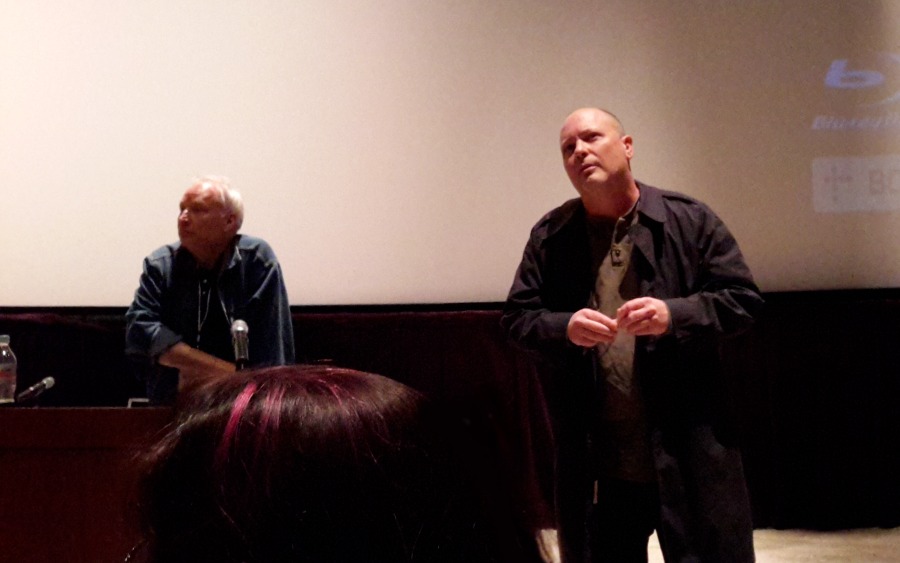 Mike Lyddon and Joe R. Lansdale (Bubba Ho-tep, Cold in July, Hap and Leonard) Q&A at the Nacogdoches Film Festival (2015) after the screening of Lyddon's adaptation of the Lansdale story 