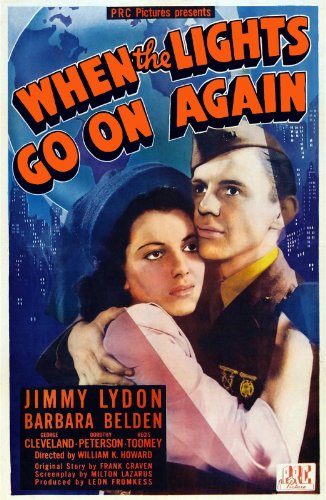 Barbara Belden and Jimmy Lydon in When the Lights Go on Again (1944)