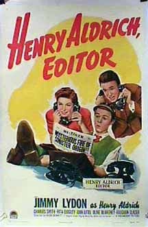 Jimmy Lydon and Rita Quigley in Henry Aldrich, Editor (1942)