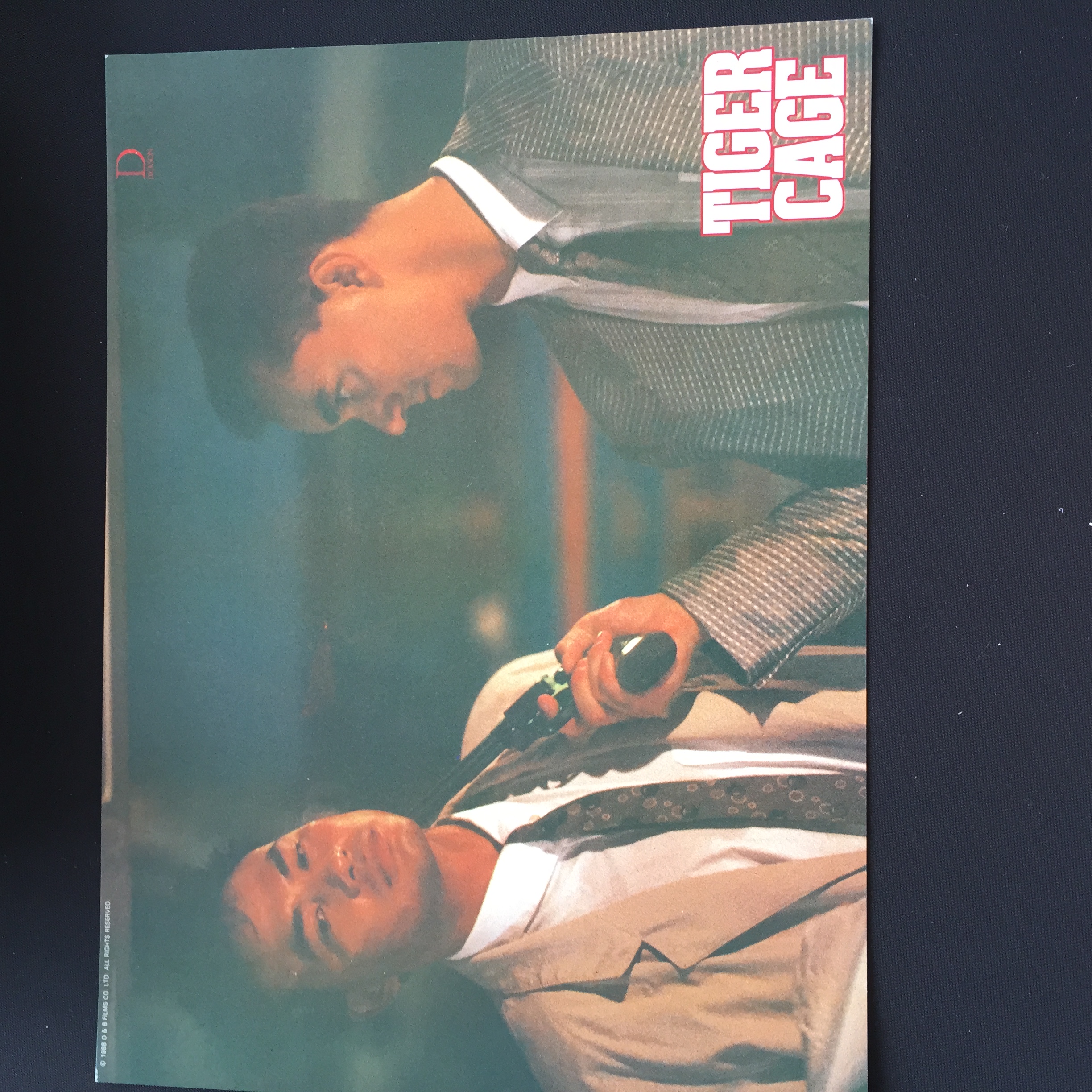 Tiger Cage - Lobby Film Card here with Simon Yam