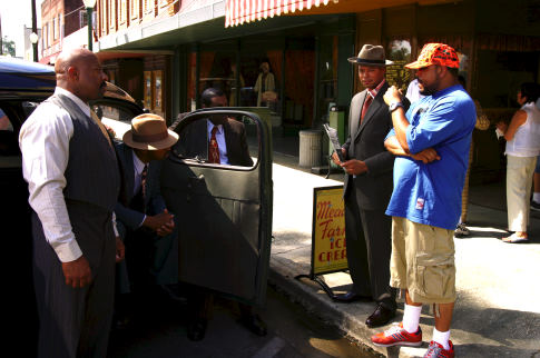 Still of Terrence Howard, Oscar Dillon, Jalil Jay Lynch and Bryan Barber in Idlewild (2006)