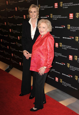 Jane Lynch and Betty White