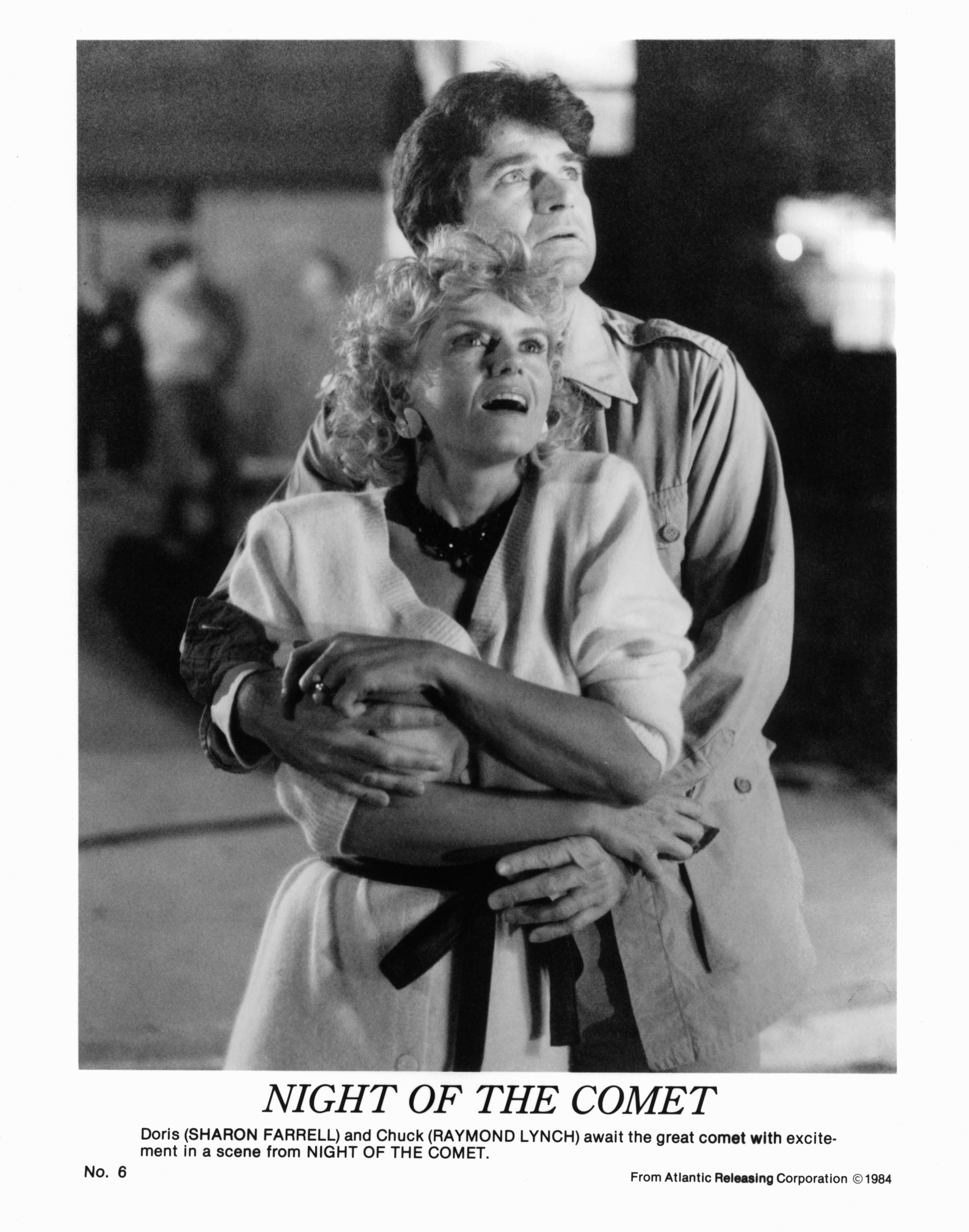 Still of Sharon Farrell and Raymond Lynch in Night of the Comet (1984)