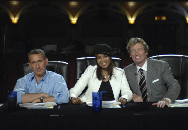 Still of Nigel Lythgoe and Adam Shankman in So You Think You Can Dance (2005)