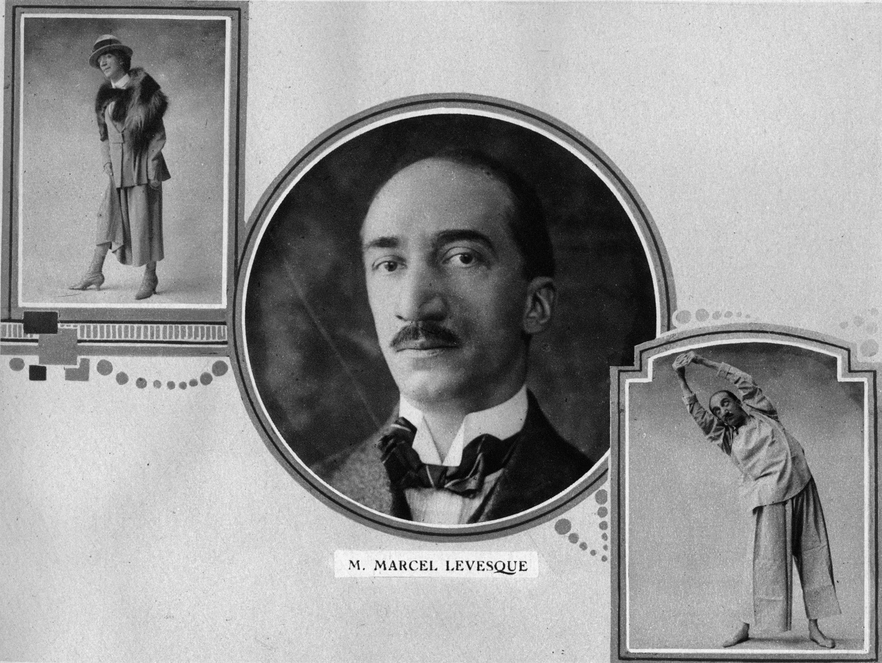 Still of Louis Feuillade and Marcel Lévesque in La nouvelle mission de Judex (1917)