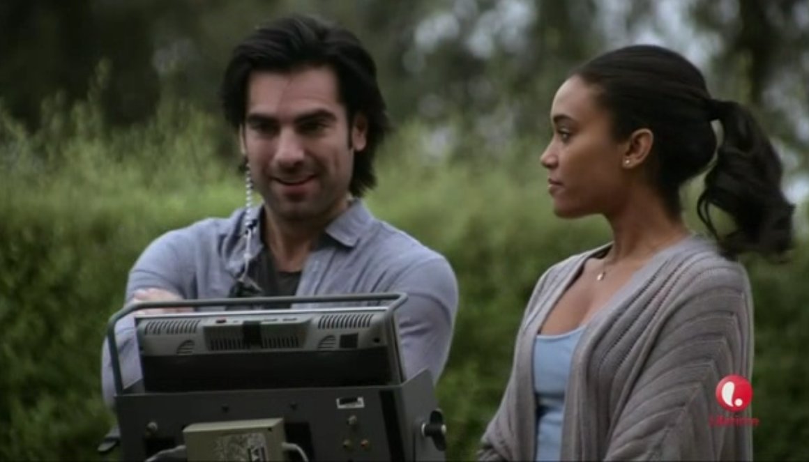 Aketza Lopez and Annie Ilonzeh in Killer Reality (2013)