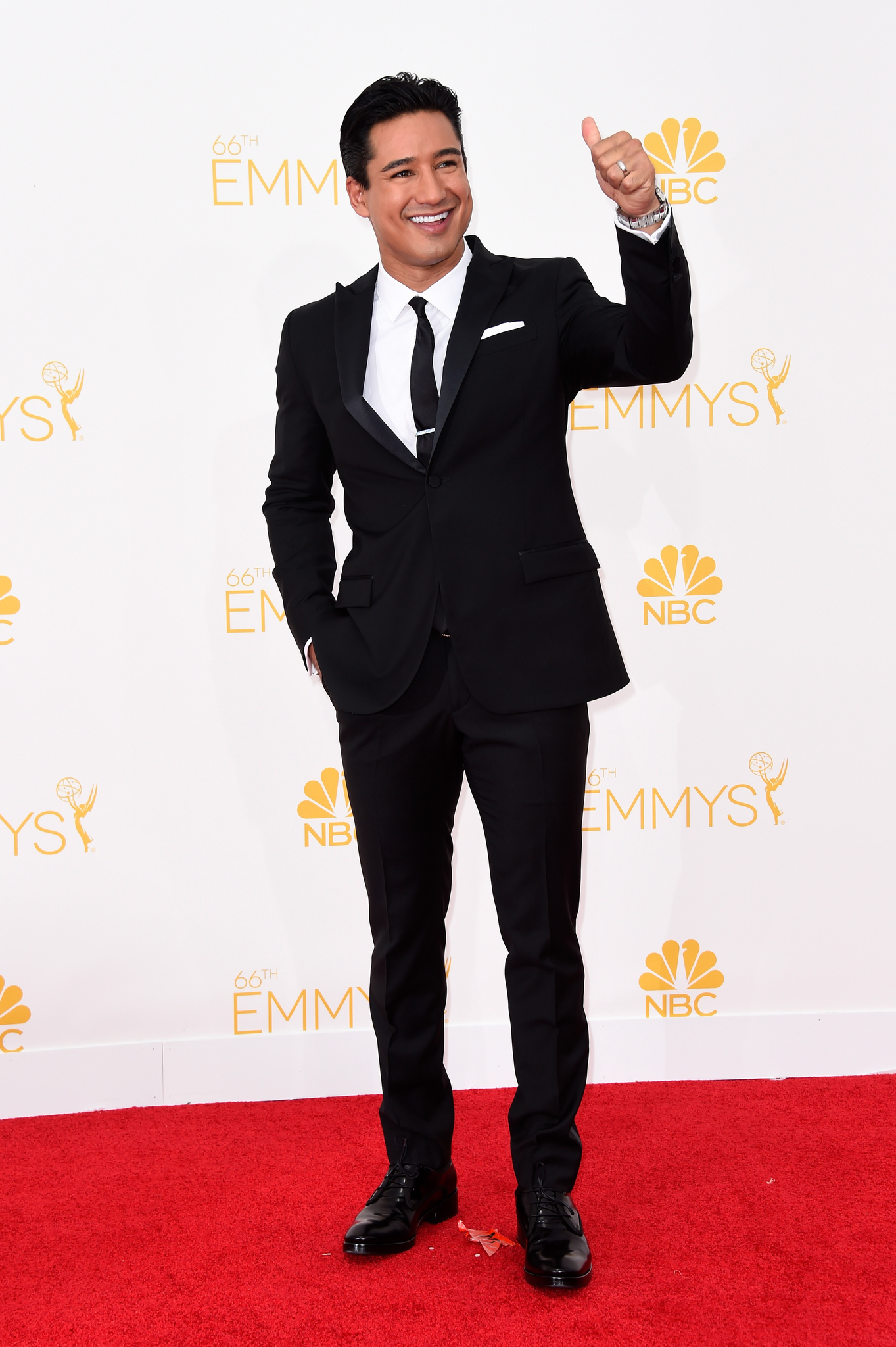 Mario Lopez at event of The 66th Primetime Emmy Awards (2014)