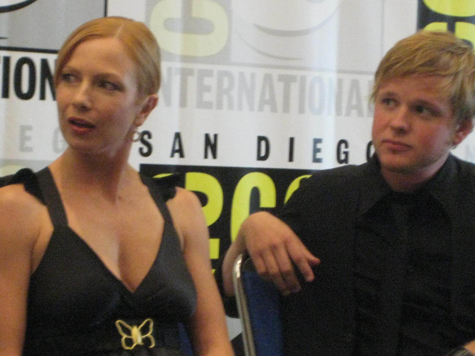 Traci Lords and Ricky Mabe at event of Zack and Miri Make a Porno (2008)