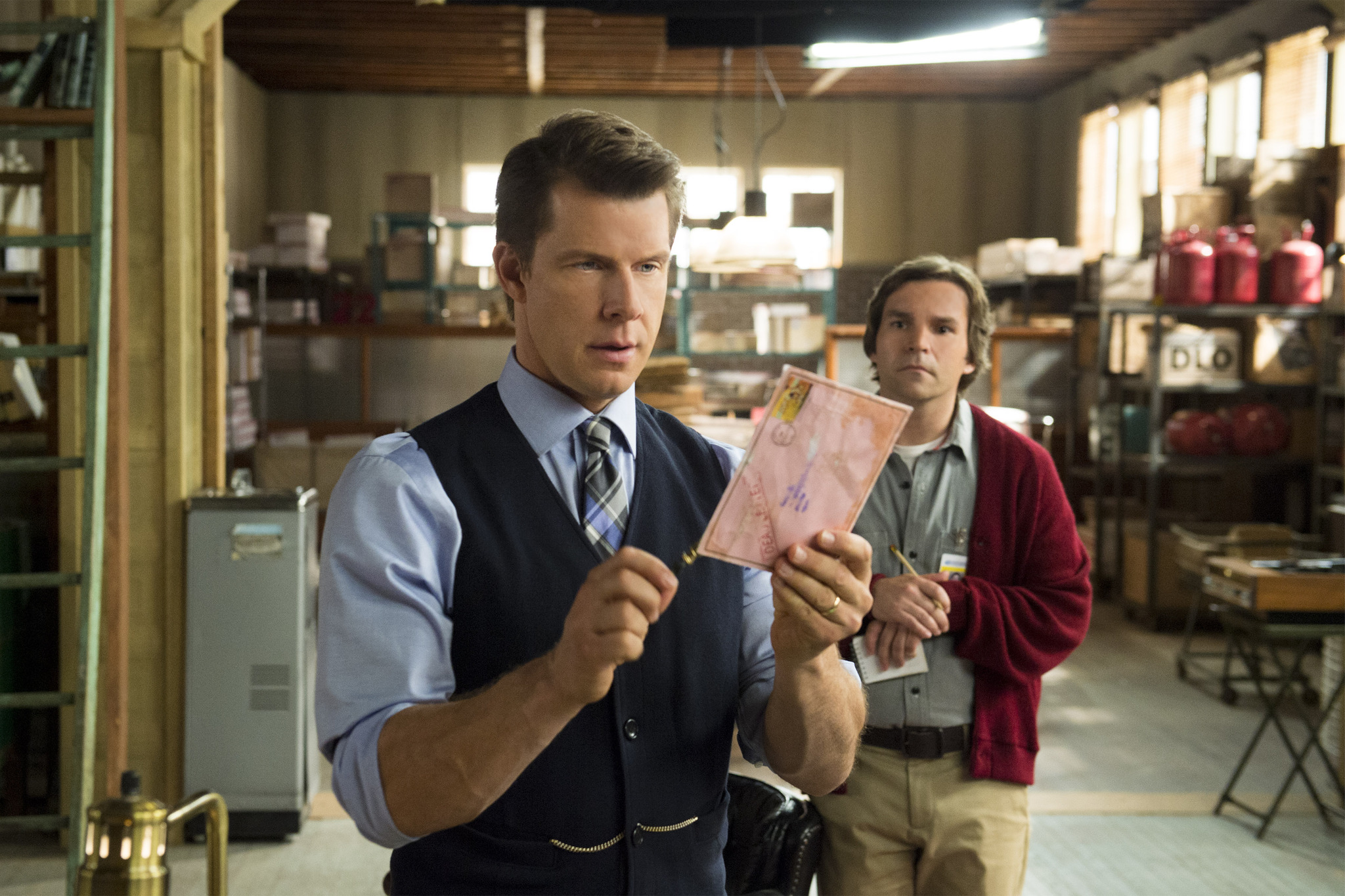 Still of Eric Mabius in Signed, Sealed, Delivered (2014)