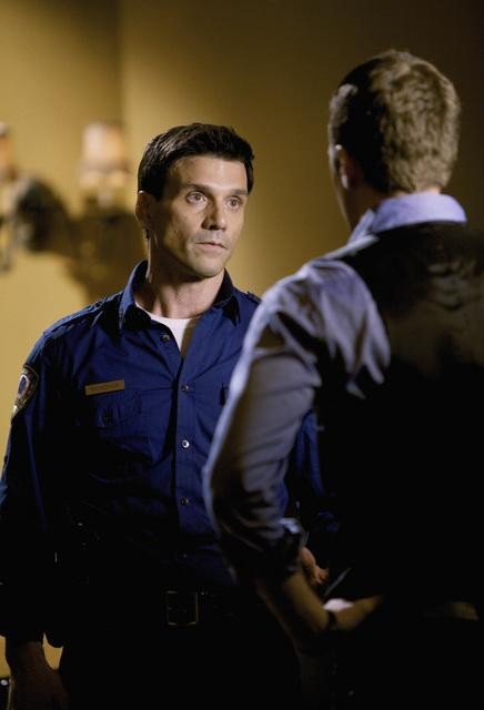 Still of Frank Grillo and Luke Mably in The Gates (2010)