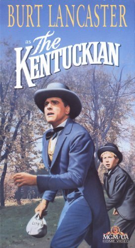 Burt Lancaster and Donald MacDonald in The Kentuckian (1955)