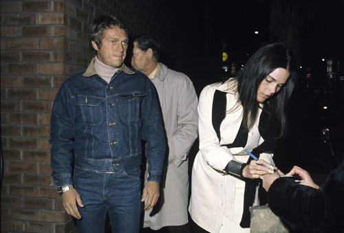 Ali MacGraw and Steve McQueen circa 1972