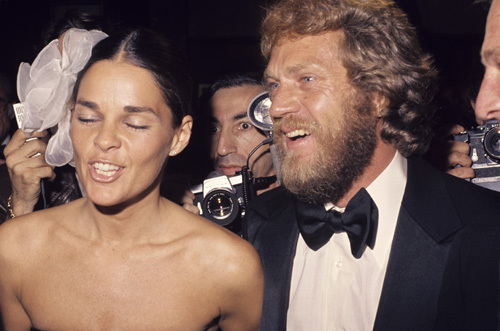 Ali MacGraw and Steve McQueen at the American Film Institute's salute to James Cagney