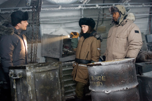 Still of Kate Beckinsale, Gabriel Macht and Columbus Short in Baltoji puga (2009)