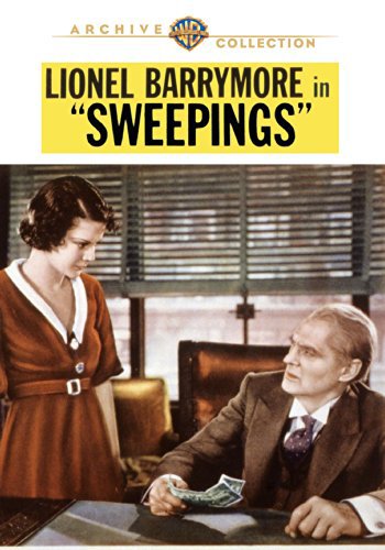 Lionel Barrymore and Helen Mack in Sweepings (1933)