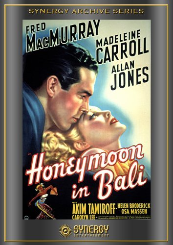 Madeleine Carroll and Fred MacMurray in Honeymoon in Bali (1939)