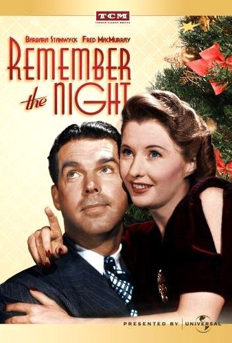 Barbara Stanwyck and Fred MacMurray in Remember the Night (1940)