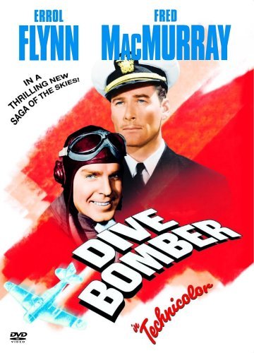 Errol Flynn and Fred MacMurray in Dive Bomber (1941)