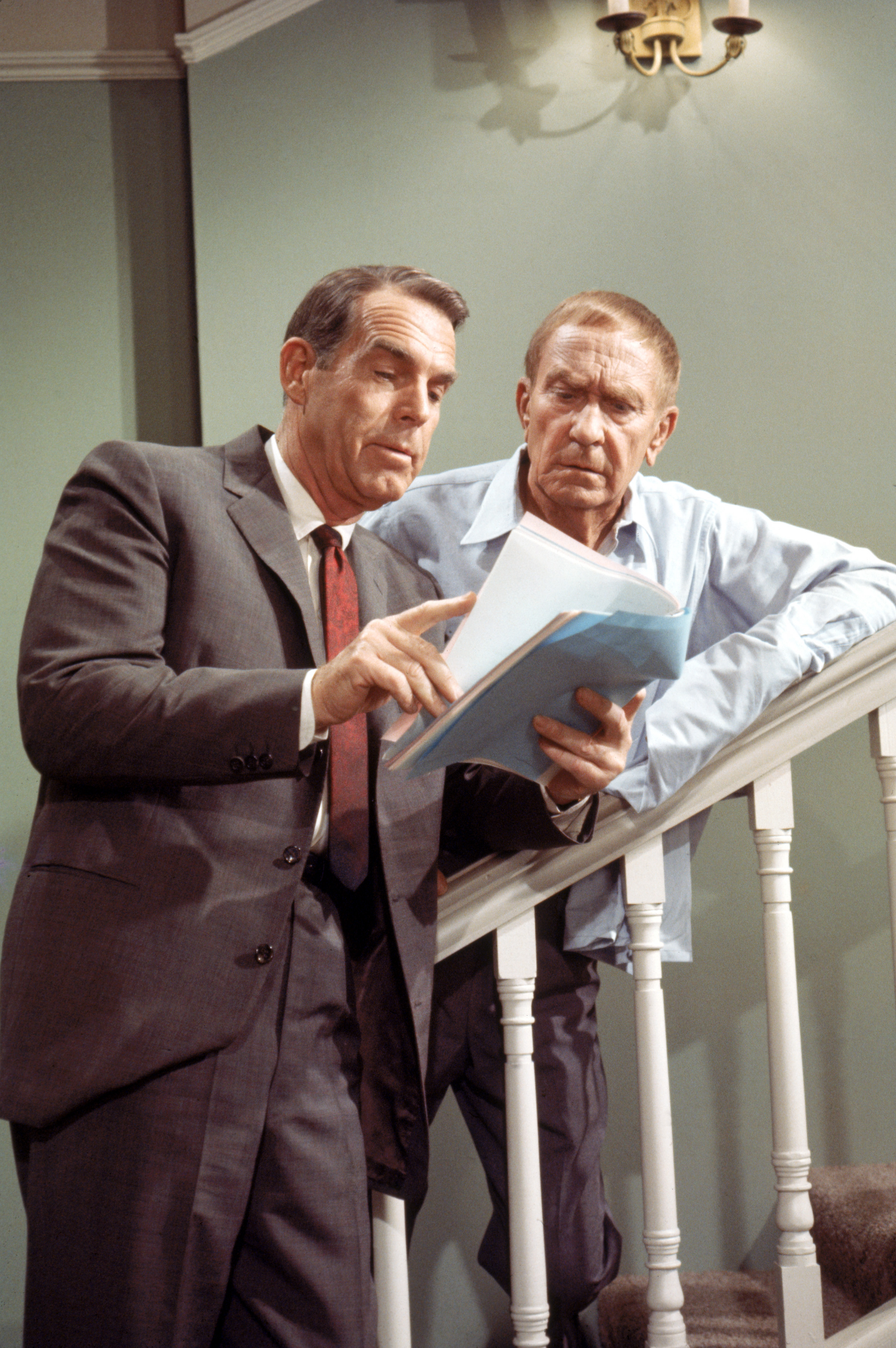 Still of William Demarest and Fred MacMurray in My Three Sons (1960)