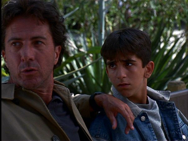 James Madio and Dustin Hoffman in 