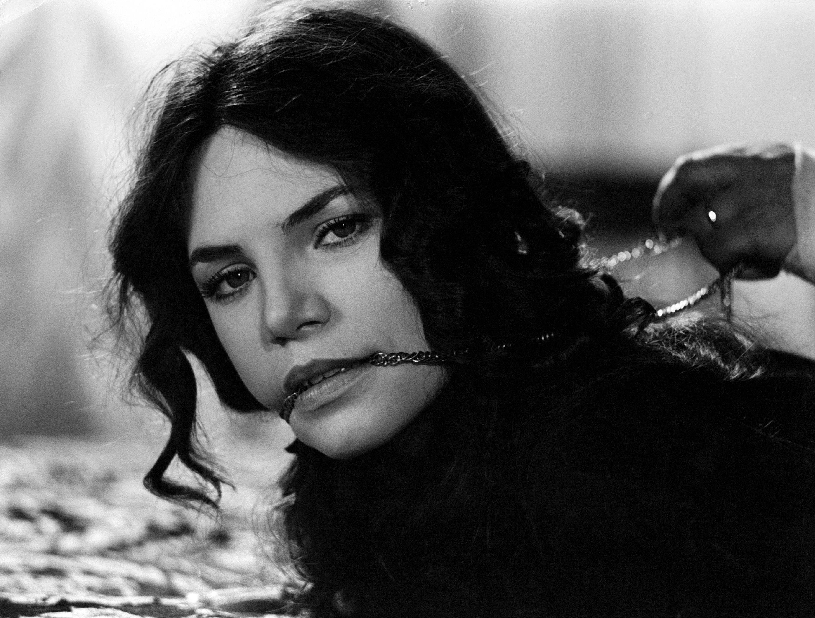 Barbara Magnolfi as Letizia Von Ausberg in Difficile Morire a film by Umberto Silva 1978