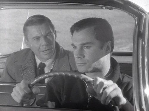 Still of George Maharis and David Wayne in Route 66 (1960)