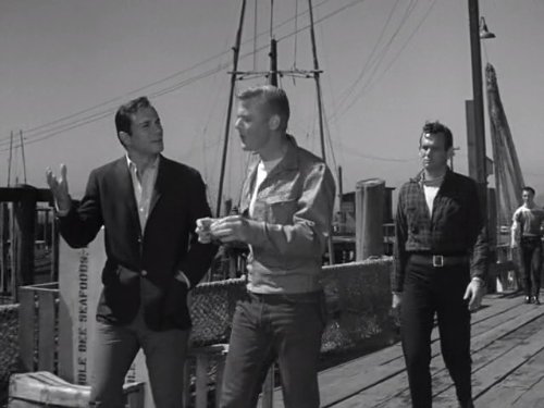 Still of David Janssen, George Maharis and Martin Milner in Route 66 (1960)