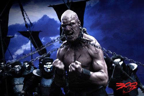 Robert Maillet as the Uber Immortial in 300