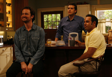 Still of Craig Bierko, Shaun Majumder and Johnny Sneed in Unhitched (2008)
