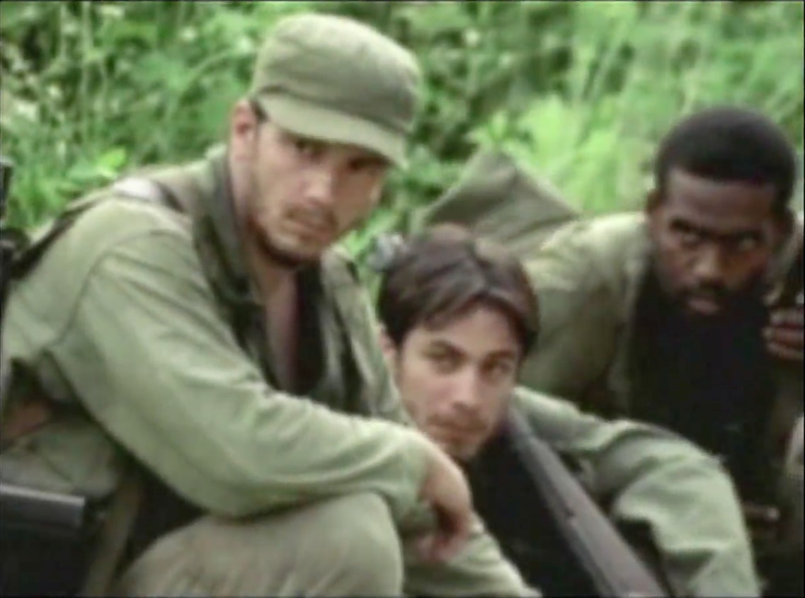 Still from Fidel. Adrian Makala with Victor Hugo Martin and Gael García Bernal