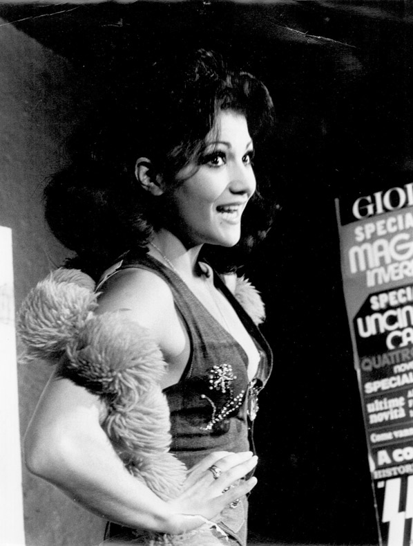 Irina Maleeva in the Italian cabaret show 