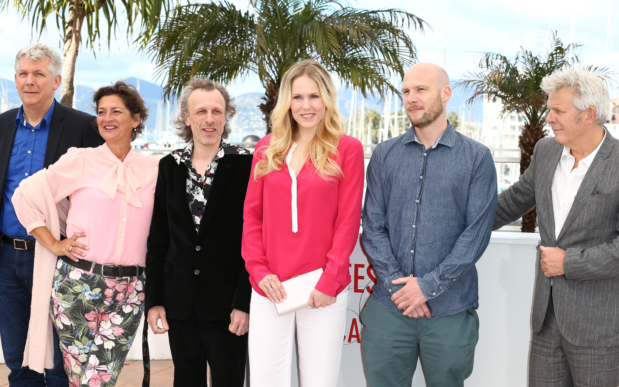 Jan Bijvoet, Annet Malherbe, Hadewych Minis, Alex van Warmerdam and Jeroen Perceval at event of Borgman (2013)