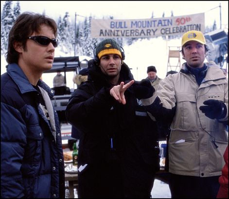 Jason London, Brendan Malloy and Emmett Malloy in Out Cold (2001)