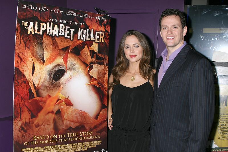 Eliza Dushku and Tom Malloy at the premiere of The Alphabet Killer.