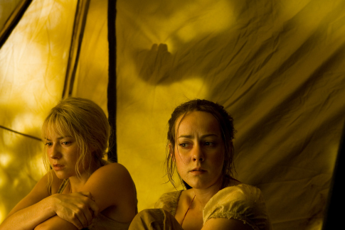 Still of Jena Malone and Laura Ramsey in The Ruins (2008)