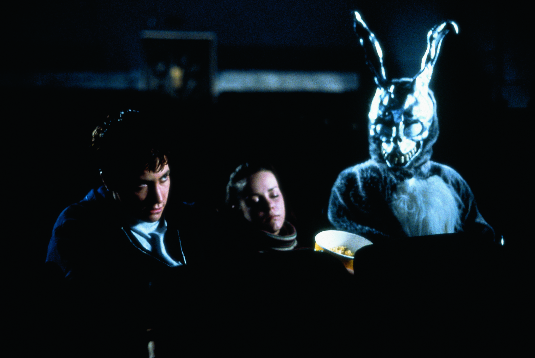 Still of Jake Gyllenhaal and Jena Malone in Donnie Darko (2001)