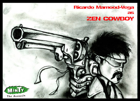 Publicity Illustrations (Zen Cowboy)