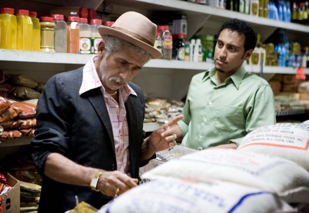 Aasif Mandvi and Naseeruddin Shah in Today's Special (2009)
