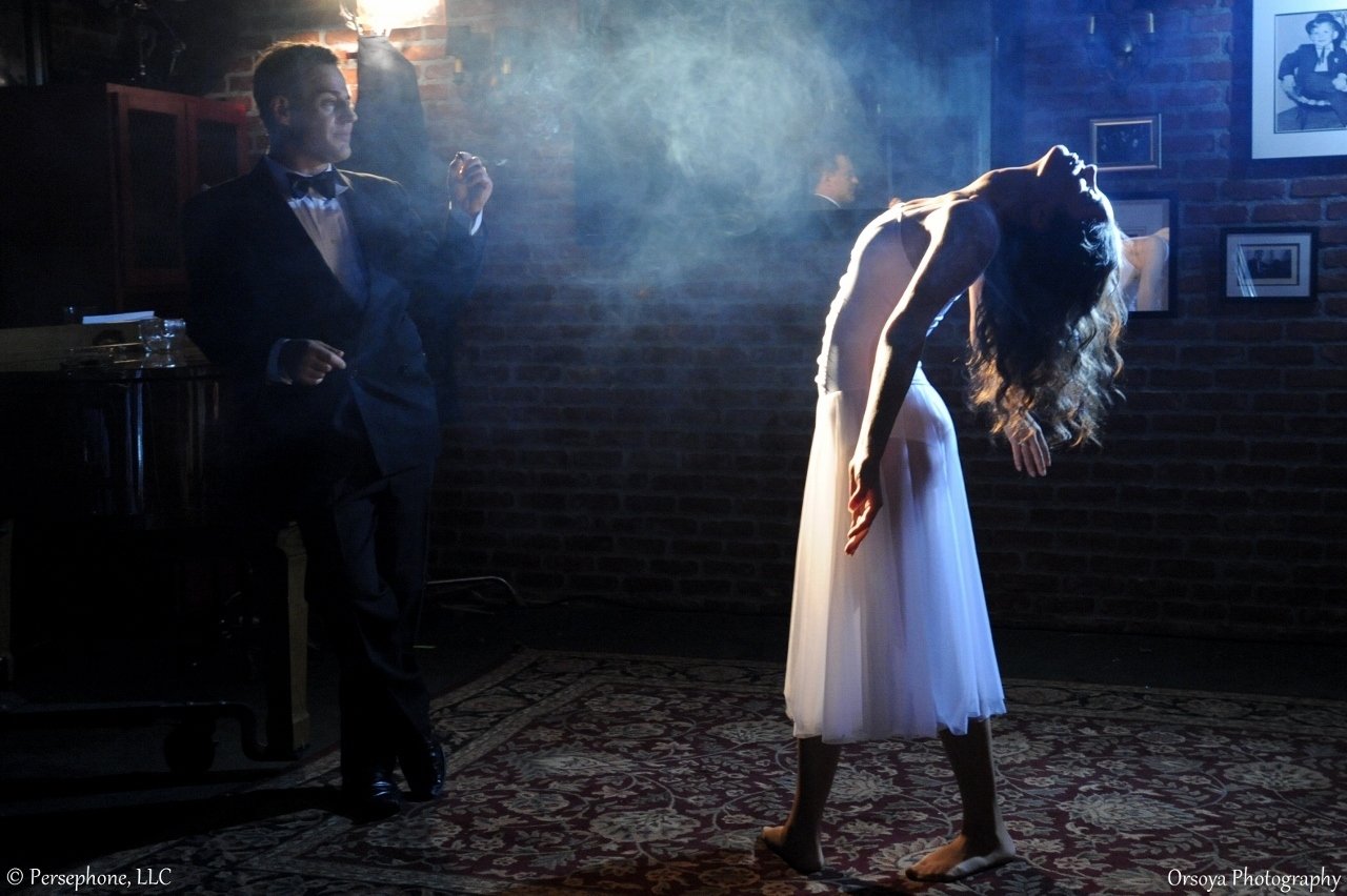 Louis Mandylor and Krystal White in Persephone (2013)