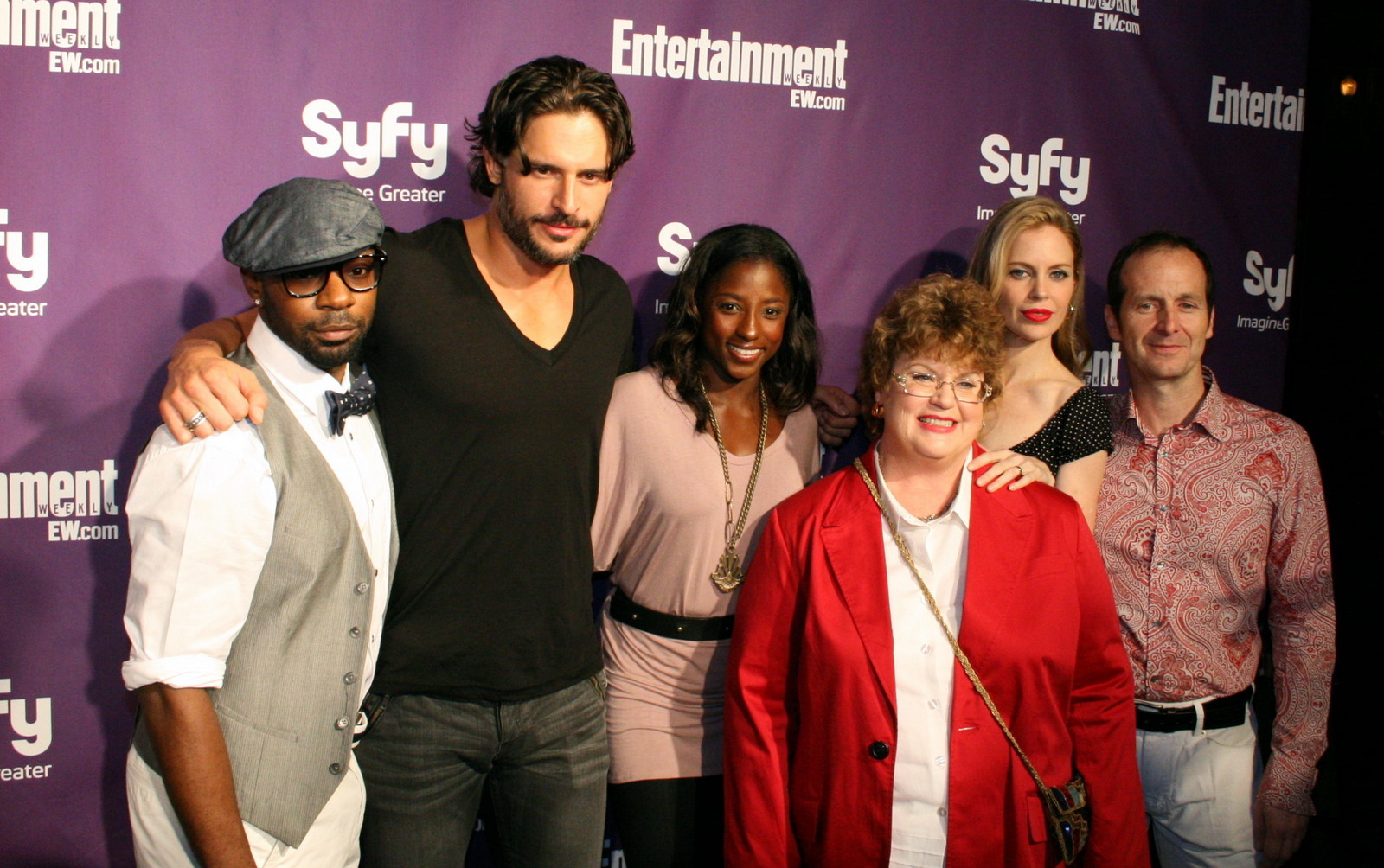 Kristin Bauer van Straten, Joe Manganiello, Denis O'Hare, Nelsan Ellis, Rutina Wesley and Charlaine Harris